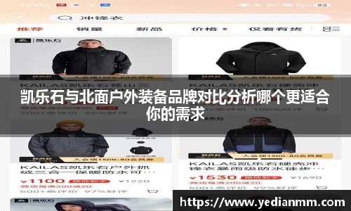 凯乐石与北面户外装备品牌对比分析哪个更适合你的需求